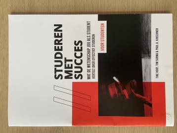 Studeren met Succes - Effectief Studeren voor Studenten