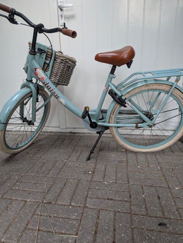 Daisy Kinderfiets 24 inch met mandje en bagagedrager