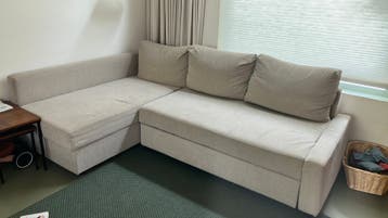IKEA Friheten slaapbank + opbergruimte. Gratis, dit weekend.