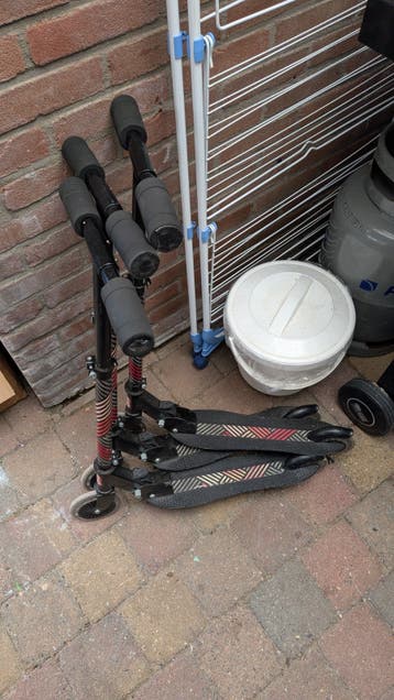 Gratis 3 stepjes - kunnen nog een ronde mee!