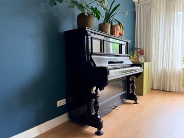 Gratis! Antieke Friedrich Adam Piano - Zwart, Gebruikt