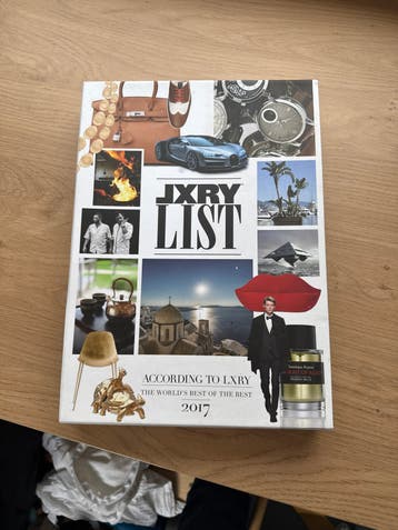 Lxry List Boek 2017 - Luxe Artikelen en Ervaringen