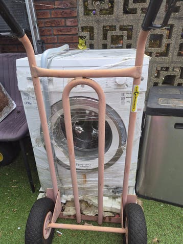 Gratis  Wasmachine  . Oud ijzer