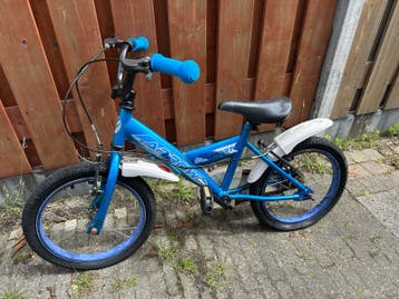 Kinderfiets 16 inch - banden lek, remmen/ketting/pedalen OK
