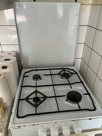 Hollandia Mastercook gasfornuis met 4 kookzones