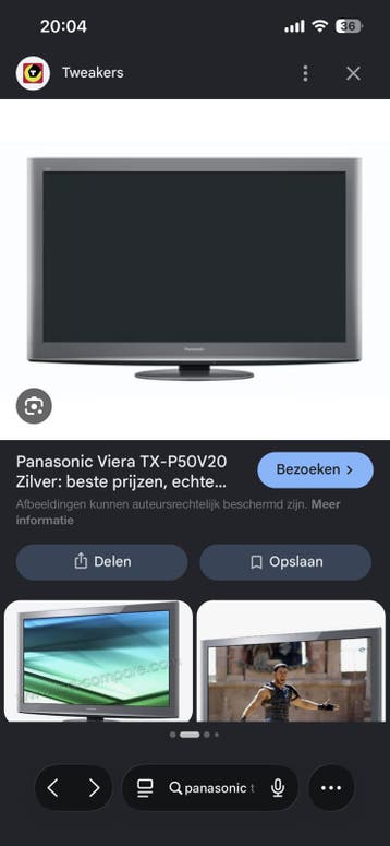 Panasonic TX-P50V20E 50 inch Full HD Plasma TV