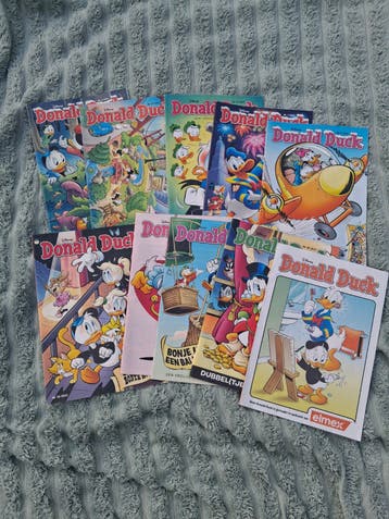 Donald Duck stripboeken - set van 10