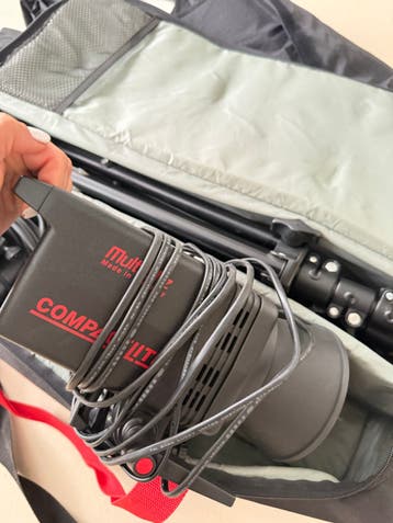 Multiblitz Compactlite fotolampen set voor starters