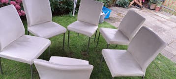 6 huiskamer stoelen