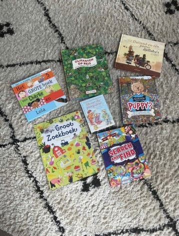 Kinderboeken 7 stuks voor €2!