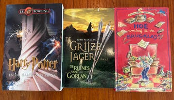 Boekenpakket: Harry Potter, De Grijze Jager, Hoe overleef ik