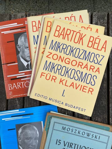 40+ Boeken Bladmuziek Piano - Oost-Europese Componisten