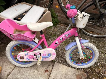 Minnie Mouse kinderfiets 16 inch