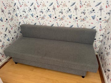 IKEA ASARUM slaapbank - Grijs