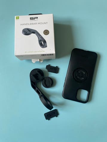 SP Connect Handlebar Mount 53121 + Iphone case