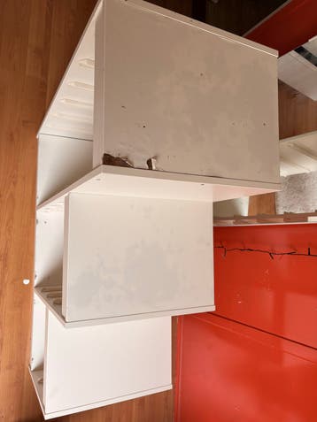 Ikea Witte modulaire kast met opbergruimte