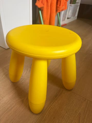 IKEA Krukje Kind Plastic Geel
