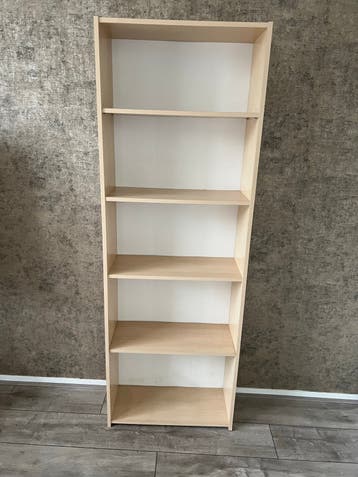 Boekenkastje - Licht hout - 170 cm hoog