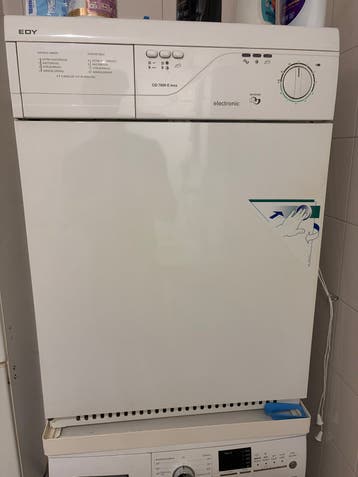 EDY CD 7650 E Inox Droger - Goed werkend