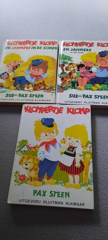Klompertje Klomp boekenreeks - 3 delen