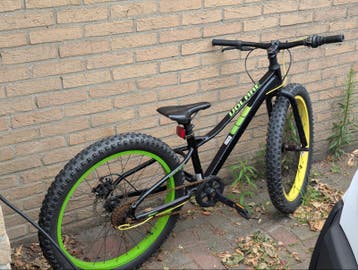 Gratis fiets met dikke banden