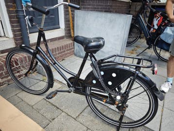 Kinderfiets en volwassenen fiets