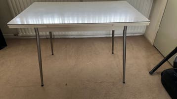 Uitschuif tafel vintage
