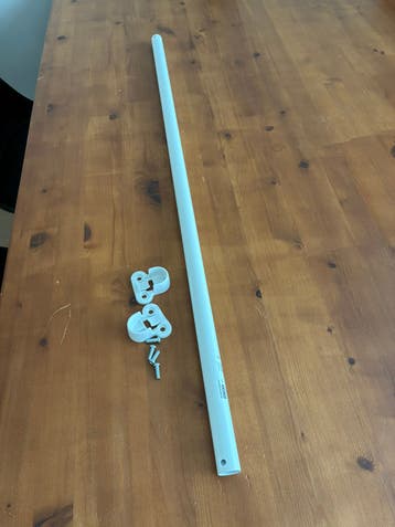 Komplememt kledingroede 100cm voor Pax kast