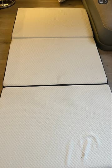 Opvouwbaar matras - Ideaal voor logees of kamperen
