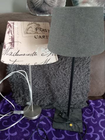 2 tafellampen - gratis