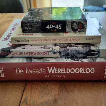 4x fotoboek WO II