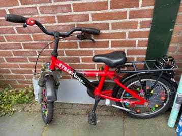 GRATIS kinderfiets 16 inch Loekie Streetwise VANDAAG OPHALEN