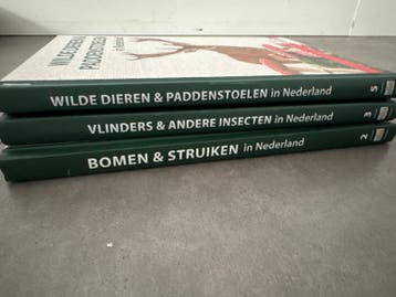 3 boeken van de Postcodeloterij - Natuur in Nederland