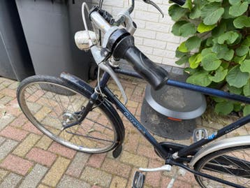 Gazelle fiets, gebruikt, met bagagedrager
