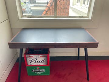 Compact bureau met lades - Hout