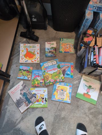 Verschillende kinderboekjes maar gratis gehaald worden