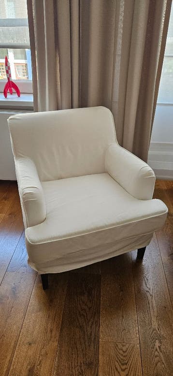 FREE IKEA ROCKSJÖN fauteuil Armchair, Blekinge white