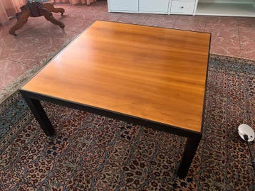Massief houten salontafel - 100x100x45 cm