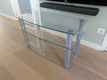 Gratis Glazen TV-meubel 80x40x51h