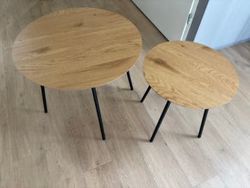 2 bijzet tafeltjes GRATIS