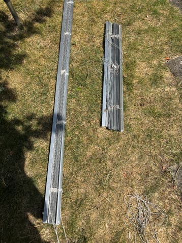 Jaloezieën gratis af te halen, zilverkleur aluminium
