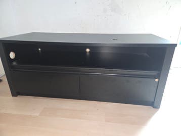 Zwarte tv kast/meubel