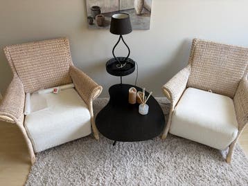 Rieten stoelen