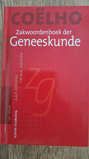 Coelho Zakwoordenboek der Geneeskunde, 38e druk
