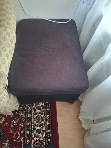 Gratis IKEA hocker grijs