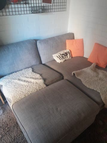 GRATIS LOUNCH BANK/BED met opbergbak
