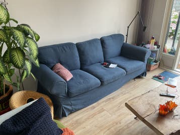 Ektorp 3 zitter donker blauw ikea