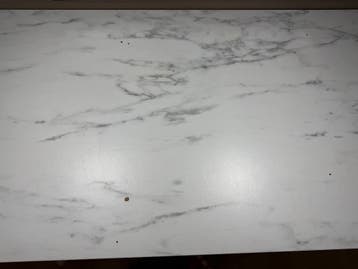 Ikea Ekbacken werkblad marmerlook 151x63x3cm