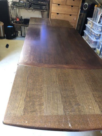 Eiken tafel