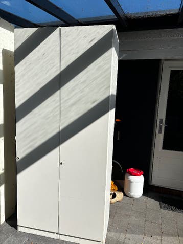 Dubbel opberg kast